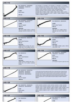 Ref. 3454608105 - 3454608805 - 
3454609605 - 3764600105 - 
3454608405
N 5003
Barra Lateral
672 mm
Ref. 6703300003 - 670330020
