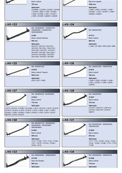 Barra Lateral
Barra de Ligação
705 mm
1620 mm
Aplicação:
Aplicação:
LS1924A / LS1929 / LS1932 / LS1933 
/ LS1934 / 2629 / L19