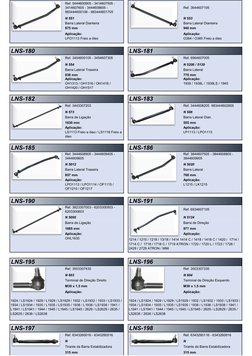 Ref. 0444600905 - 3414607505 - 
3414607605 - 3444608605 - 
983444600106 - 983444601705
Ref. 3644607105
N 551
N 553
Barra Late