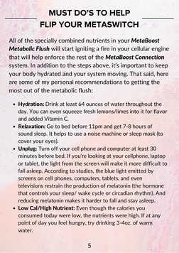 Metaboost Fat Flush Recipes