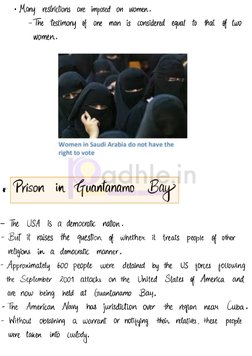 Class 9 Democratic Rights Notes | PDF