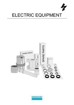 ELECTRIC EQUIPMENT
