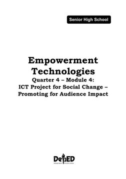 Q4 Empowerment Technologies - Module 4 | PDF | Educational Technology ...