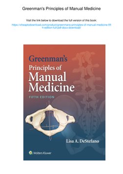 Greenman's Manual Medicine Principles PDF | PDF | Autonomic