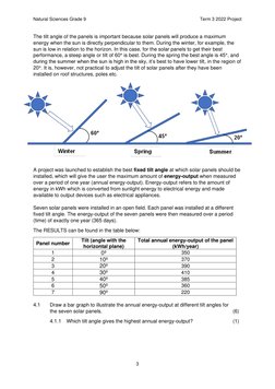 Grade 9 Term 3 Natural Science Project | PDF | Series And Parallel ...