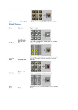 Chest  (http://www.minecraftcrafting.org/chest)
8 Wooden Planks 
  
Similar to your inventory. Holds 27 stacks of items or bl
