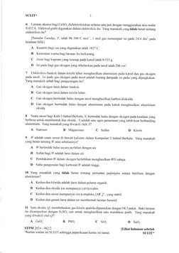 STPM 2024 Chemistry Sem 2 | PDF