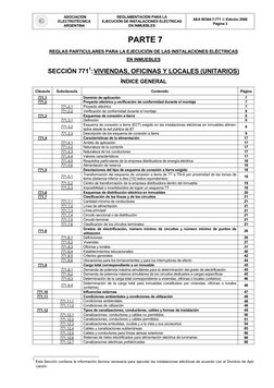 ASOCIACIÓN 
ELECTROTÉCNICA 
ARGENTINA 
REGLAMENTACIÓN PARA LA 
EJECUCIÓN DE INSTALACIONES ELÉCTRICAS 
EN INMUEBLES 
AEA 90364