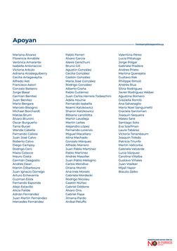 N
FRENTEAMPLISTAS POR EL
 AL PLEBISCITO
DE LA SEGURIDAD
SOCIAL
Mariana Álvarez
Florencia Amábile
Verónica Amarante
Isabella A