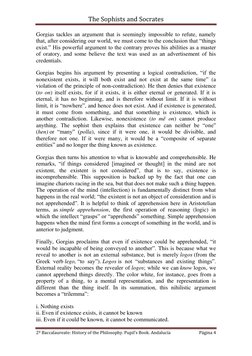 The Sophists and Socrates 
 
2º Baccalaureate: History of the Philosophy. Pupil’s Book. Andalucía  
Página 4 
 
Gorgias tackl