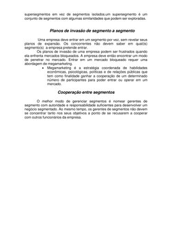supersegmentos em vez de segmentos isolados.um supersegmento é um 
conjunto de segmentos com algumas similaridades que podem