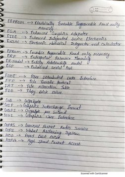 Computer Full Handwritten Notes | PDF