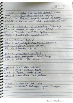 Computer Full Handwritten Notes | PDF