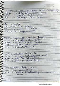 Computer Full Handwritten Notes | PDF