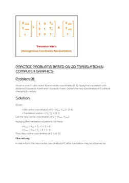2D Transformations in Computer Graphics | PDF | 2 D Computer Graphics ...