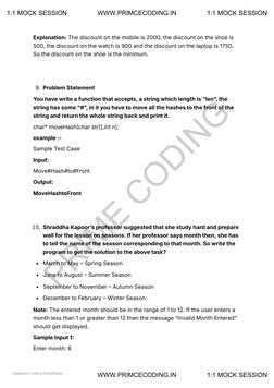 Capgemini Coding Questions Guide 2025 | PDF | String (Computer Science ...