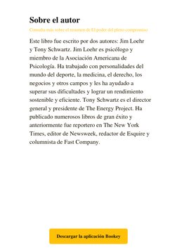 Sobre el autor
Consulta más sobre el resumen de El poder del pleno compromiso (https://www.bookey.app/es/book/el-poder-del-pl