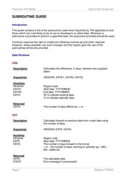 T24 Subroutine Guide for Developers | PDF | Parameter (Computer ...