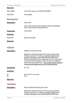 T24 Subroutine Guide for Developers | PDF | Parameter (Computer ...