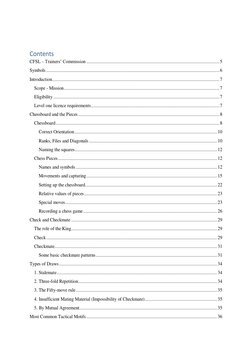 Contents  
CFSL – Trainers’ Commission ....................................................................................