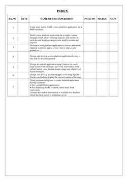 CCS332 App Development Lab Manual | PDF | Mobile App | Art