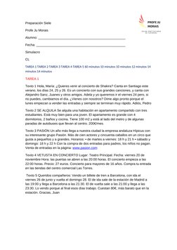 Preparación Siele
Profe Ju Morais
Alumno: ________________________________________________
Fecha: ___________________________