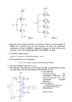 Static CMOS Tri-State Inverter Design | PDF | Logic Gate | Mosfet