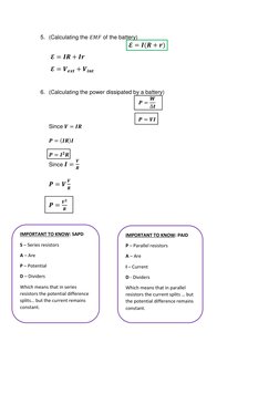 Emf Math Module 12 Grade 12 Electric Circuits Guide | PDF | Electrical Resistance And ...