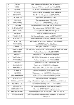 South Australian Spelling Test Guide | PDF | Leisure