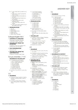 Upper Intermediate Workbook Answer Key | PDF