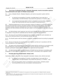 SOLAS Chapter III: Regulations on Safety | PDF | Watercraft | Water ...