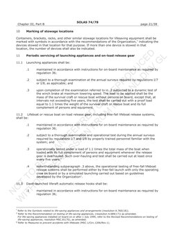 SOLAS Chapter III: Regulations on Safety | PDF | Watercraft | Water ...