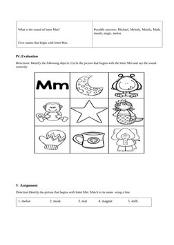 Grade 1 Detailed Literacy Lesson Plan | PDF | Behavior Modification ...