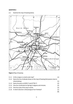 Grade 8 Geography Term 1 Test 2024 | PDF | Earth | Latitude