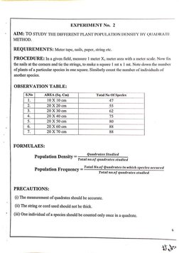 Class 12 Biology Practical File 2024-25 | PDF