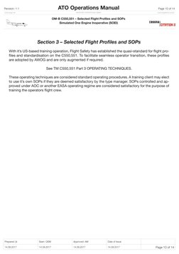 Prepared: jb
Seen: QSM
Approved: AM
Date of Issue
14.09.2017
14.09.2017
14.09.2017
14.09.2017
Page 10 of 14
Revision: 1.1
ATO