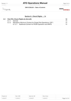 Prepared: jb
Seen: QSM
Approved: AM
Date of Issue
14.09.2017
14.09.2017
14.09.2017
14.09.2017
Page 3 of 14
Revision: 1.1
ATO