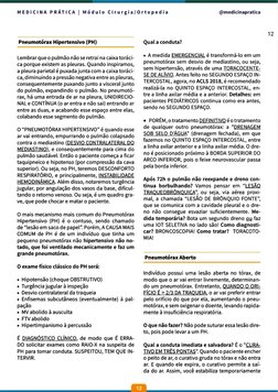 MEDICINA PRÁTICA | Módulo Cirurgia/Ortopedia 
@medicinapratica 
12 
Pneumotórax Hipertensivo (PH) 
Qual a conduta? 
Lembrar q