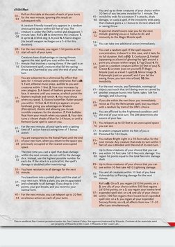 2024 Wild Magic Surge Effects Table | PDF