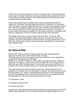 (http://www.go2pdf.com)The duration was further amplified by the use of structured notes. These are securities
whose coupon,