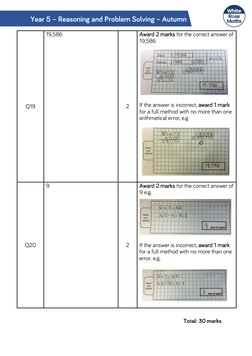Year 5 Maths Reasoning Assessment | PDF | Mathematics | Numbers