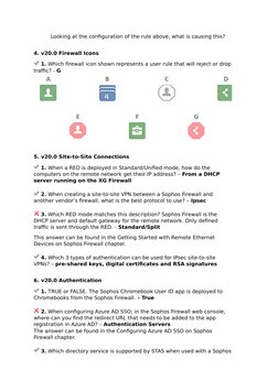 Sophos Firewall v20.0 Exam Insights | PDF | Firewall (Computing ...