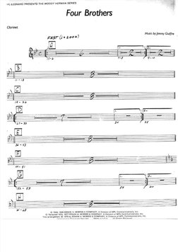 Four Brother - Woody Herman Big Band | PDF