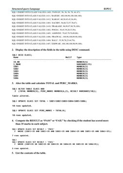 2nd PUC Computer Science Lab Manual | PDF | Sql | Information Retrieval