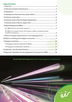 Open eir FTTH Installation Guidelines | PDF | Fiber To The X | Concrete