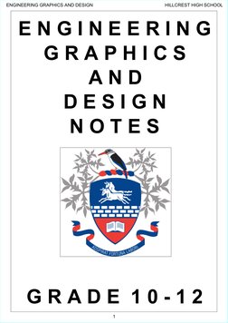 Grade 12 EGD Civil Drawing Notes | PDF | Area | Technical Drawing