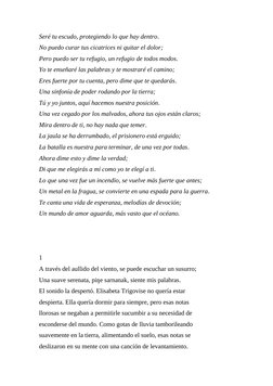 Seré tu escudo, protegiendo lo que hay dentro.
No puedo curar tus cicatrices ni quitar el dolor;
Pero puedo ser tu refugio, u