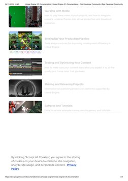 Unreal Engine 5.5 Documentation Guide | PDF | Http Cookie | Computing
