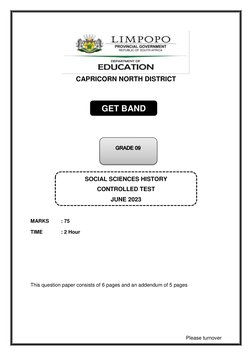 Grade 9 June History Exam 2023 | PDF | Nazi Germany | The Holocaust