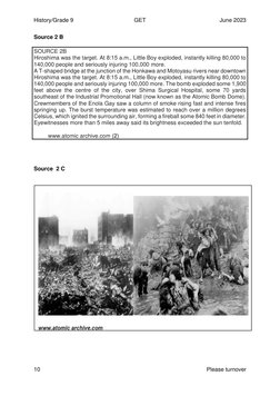 Grade 9 June History Exam 2023 | PDF | Nazi Germany | The Holocaust